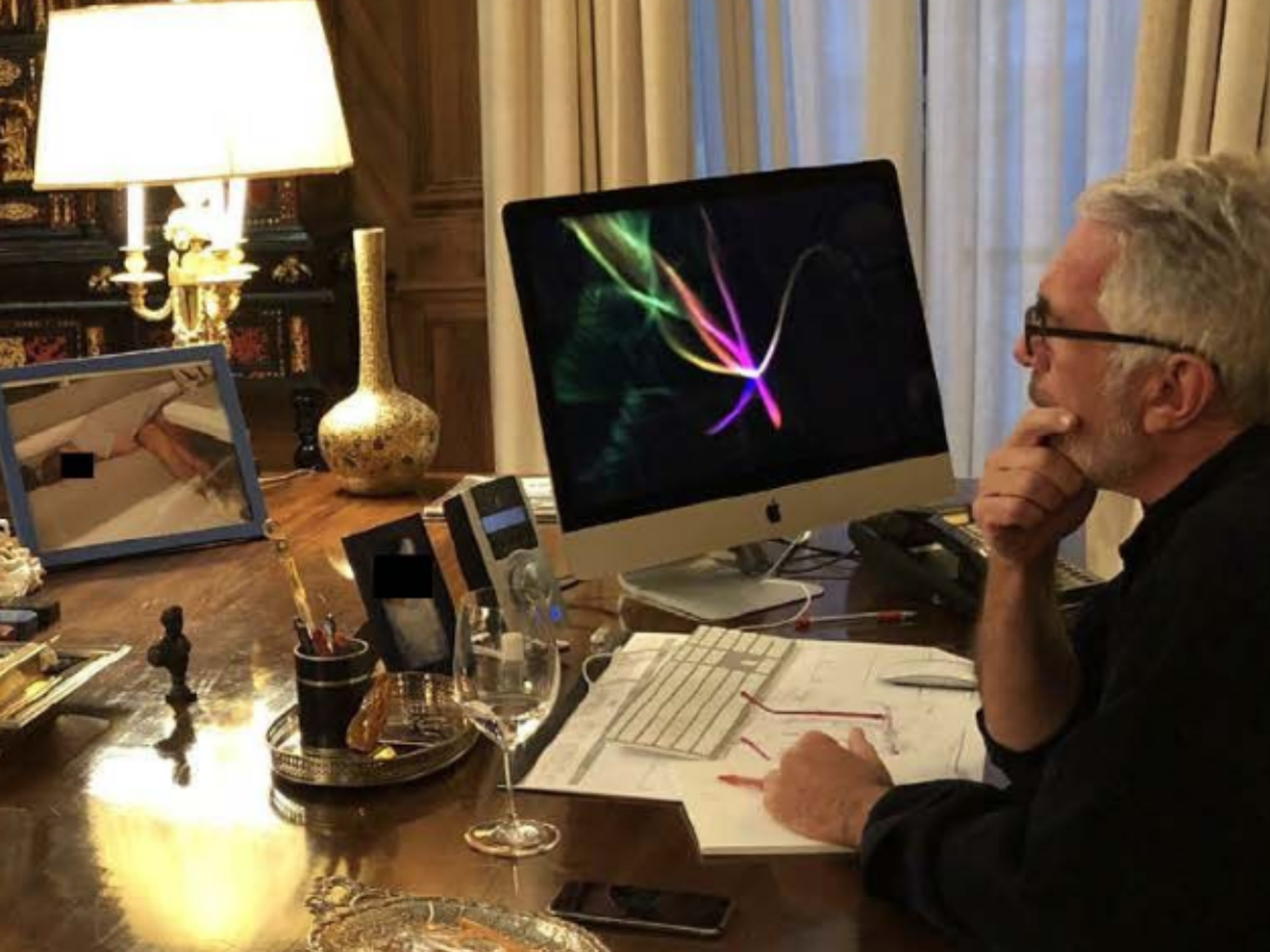 Disturbing photo on Epstein’s desk ‘shows incapacitated young girl passed out on couch’ as Democr...