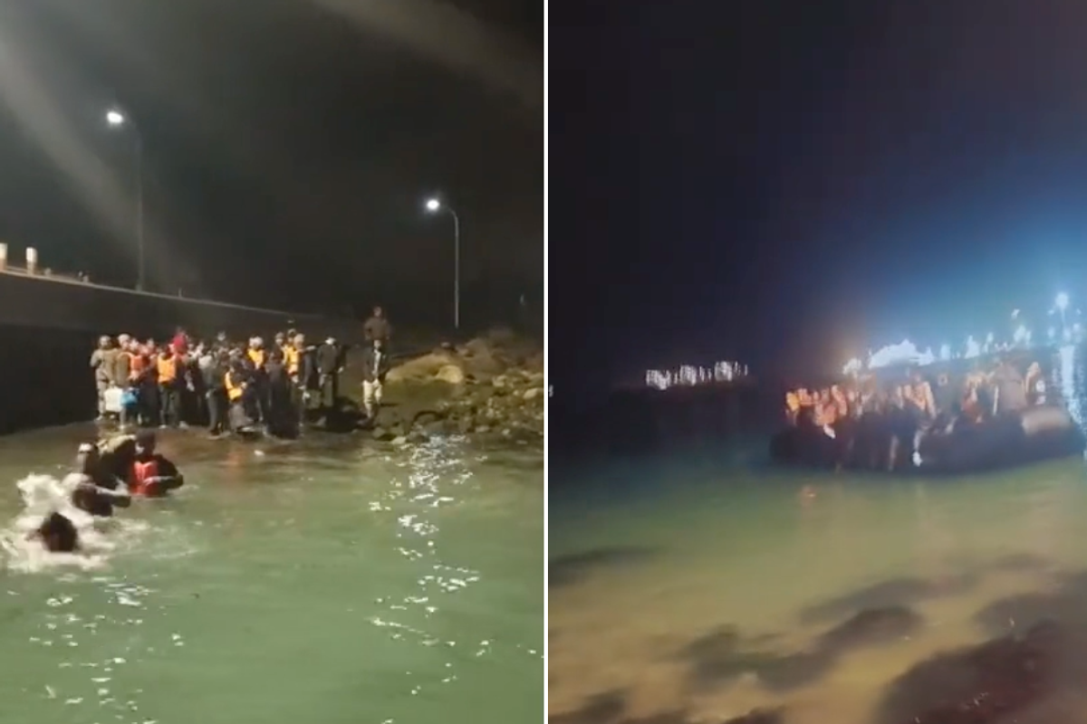 Channel calm shattered as HUNDREDS of small boat migrants arrive in Britain after 28-day lull