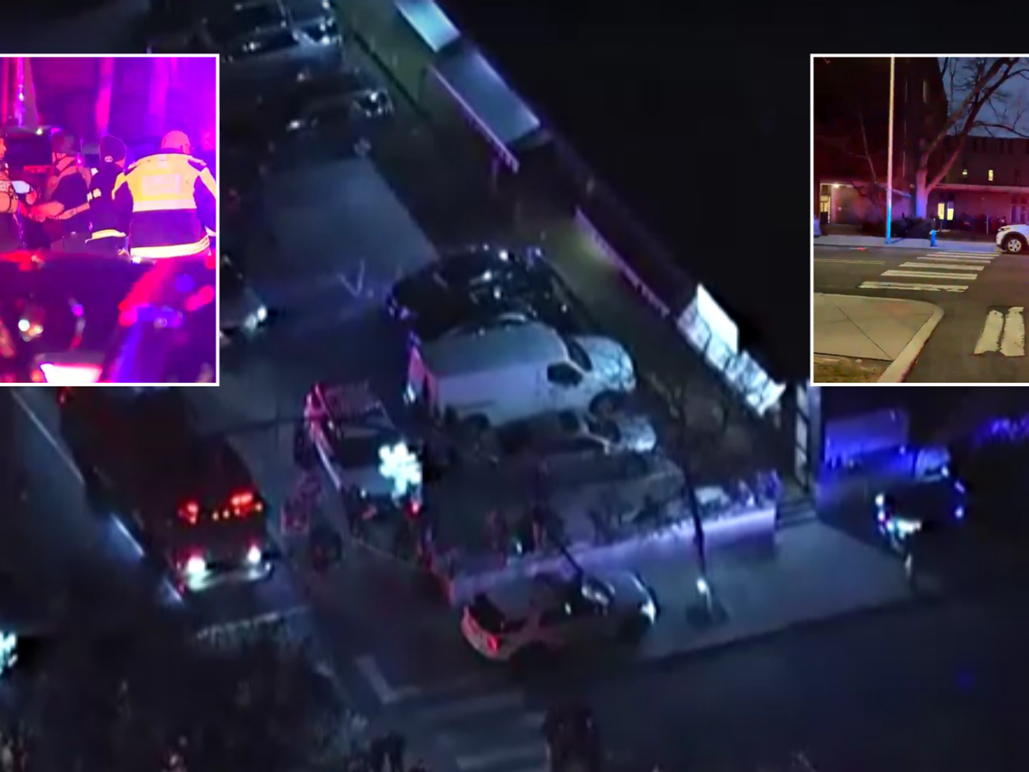 Two killed and eight critically hurt in mass shooting at top US university - gunman STILL at large