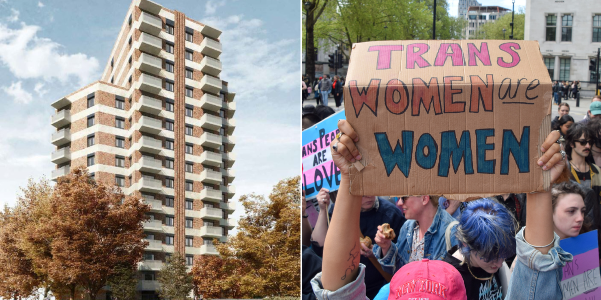 ‘Women-only’ block of London flats now accepts men who ‘identify as women’ ‘Women-only’ block of London flats now accepts men who ‘identify as women’