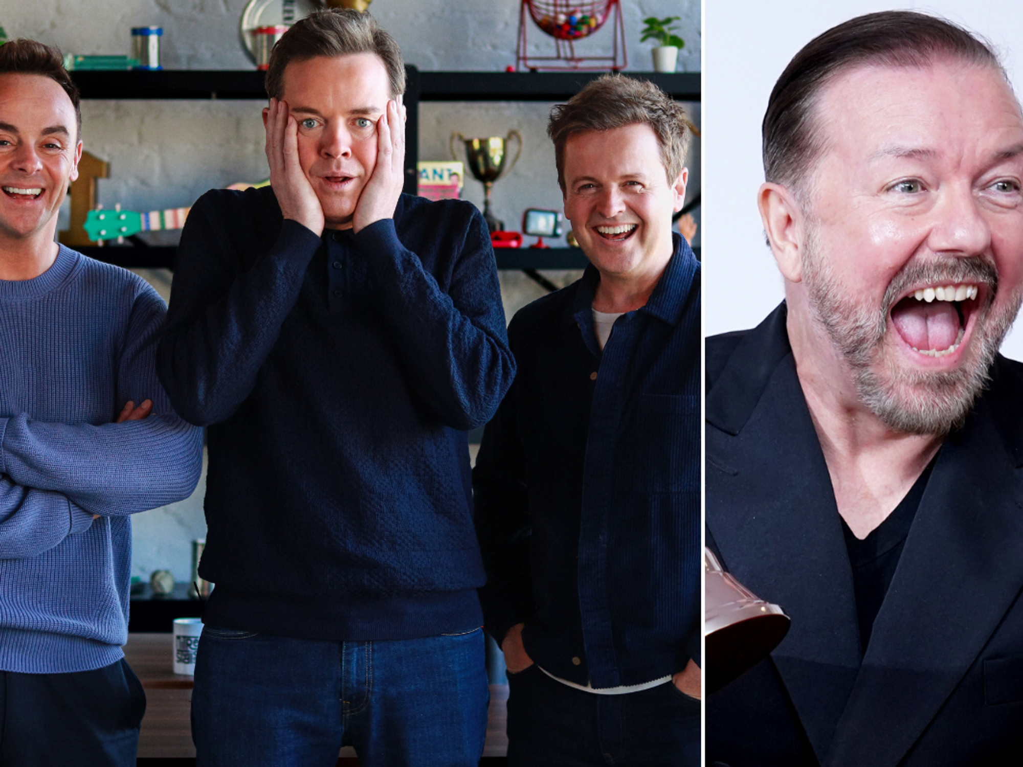 Ricky Gervais fans left fuming by ITV Accidental Tourist as they brand new Ant and Dec series 'a ...