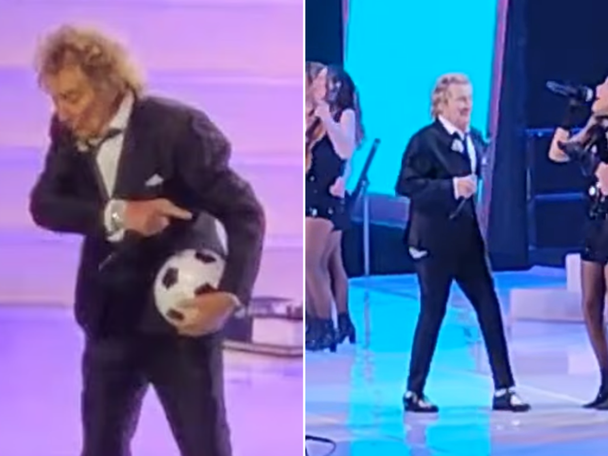 Sir Rod Stewart, 80, halts gig mid-song as he 'yells at concert-goer' after being left frustrated...