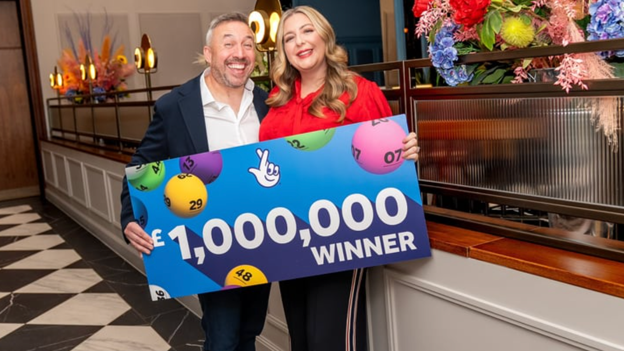 Lucky couple scoops second National Lottery win defying odds of more than 24 TRILLION to one