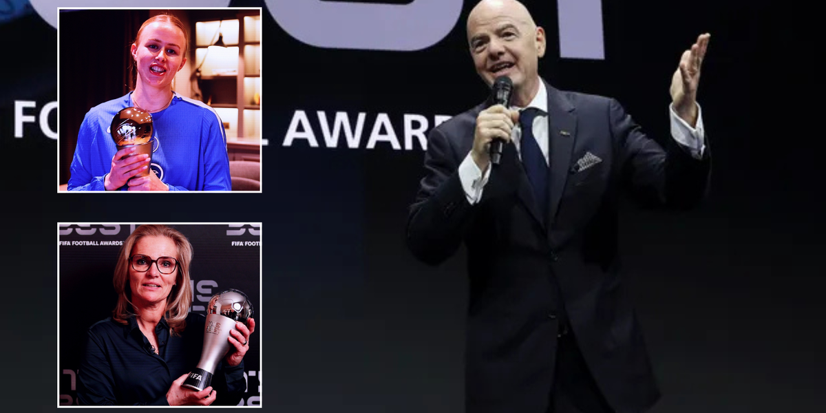 England stars among Fifa Best Awards as Gianni Infantino reveals winners England stars among Fifa Best Awards as Gianni Infantino reveals winners