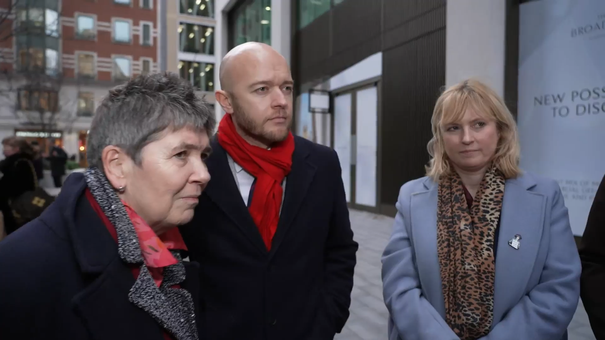 WATCH: Sarah Pochin joins MPs at Westminster protest against puberty blocker trial