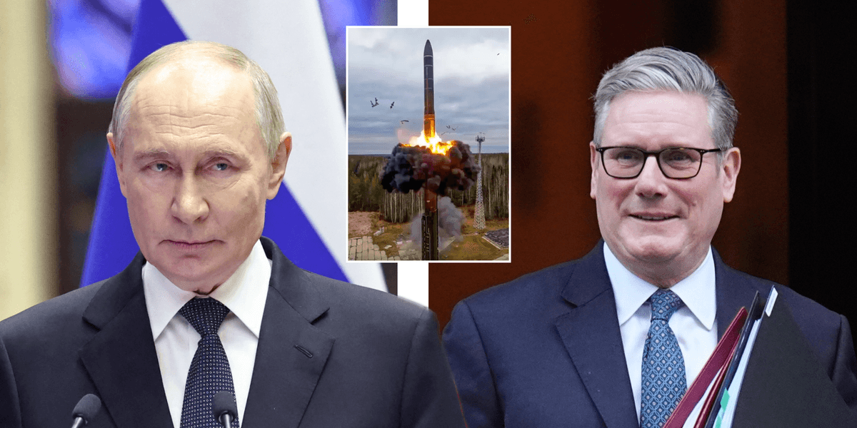 Vladimir Putin brands Keir Starmer ‘little pig’ and moves nuclear missiles within EIGHT minutes of London Vladimir Putin brands Keir Starmer ‘little pig’ and moves nuclear missiles within EIGHT minutes of London