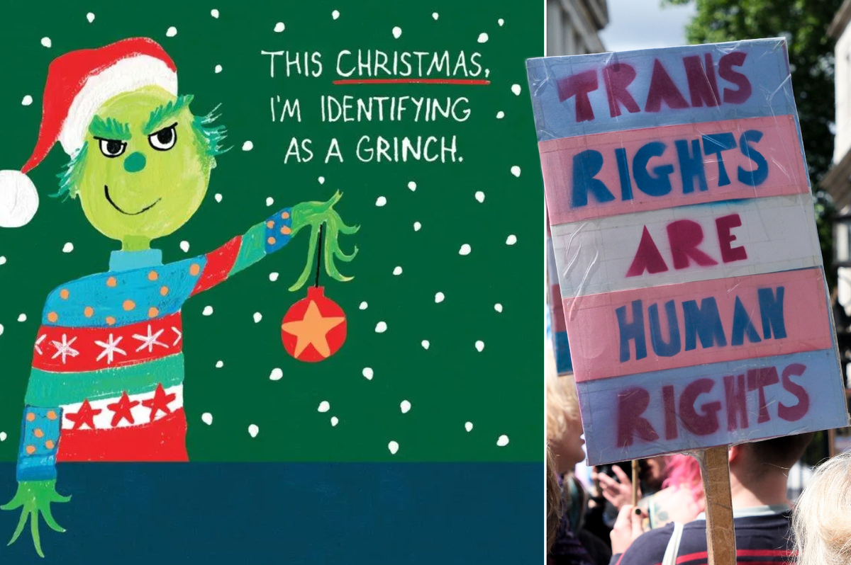 Christmas card pulled from Sainsbury's following trans activist outrage