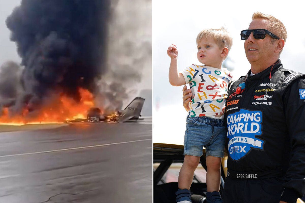 Racing icon and his young family named as victims of horror US plane crash