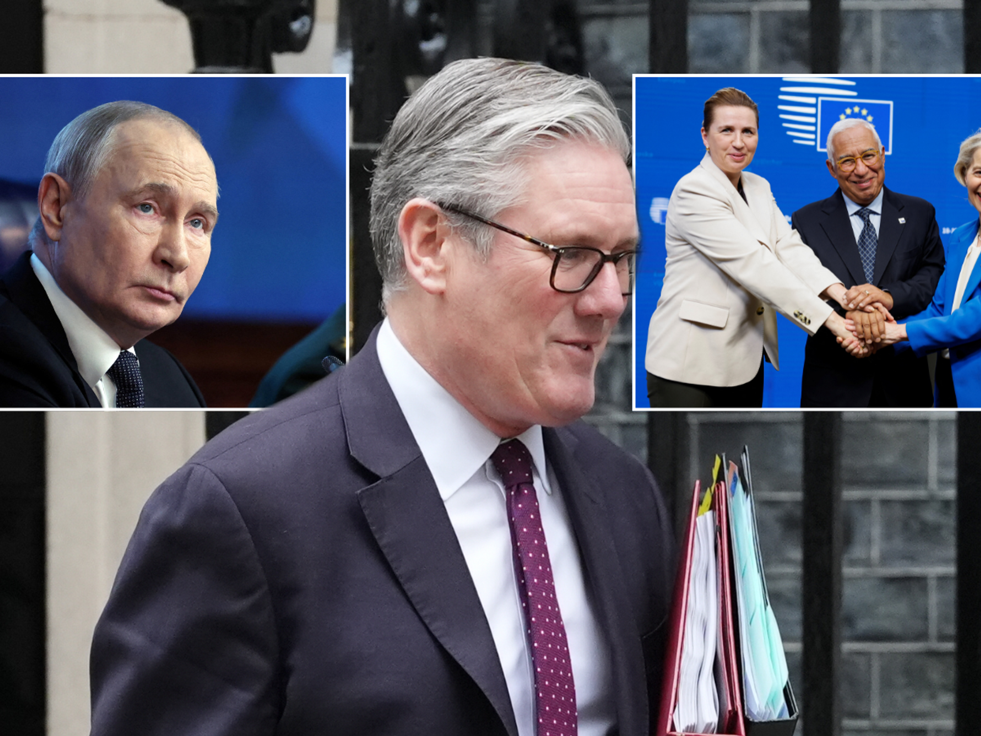 Keir Starmer's Ukraine plans snubbed by EU as Brussels approves mega-fund to fend off Russia