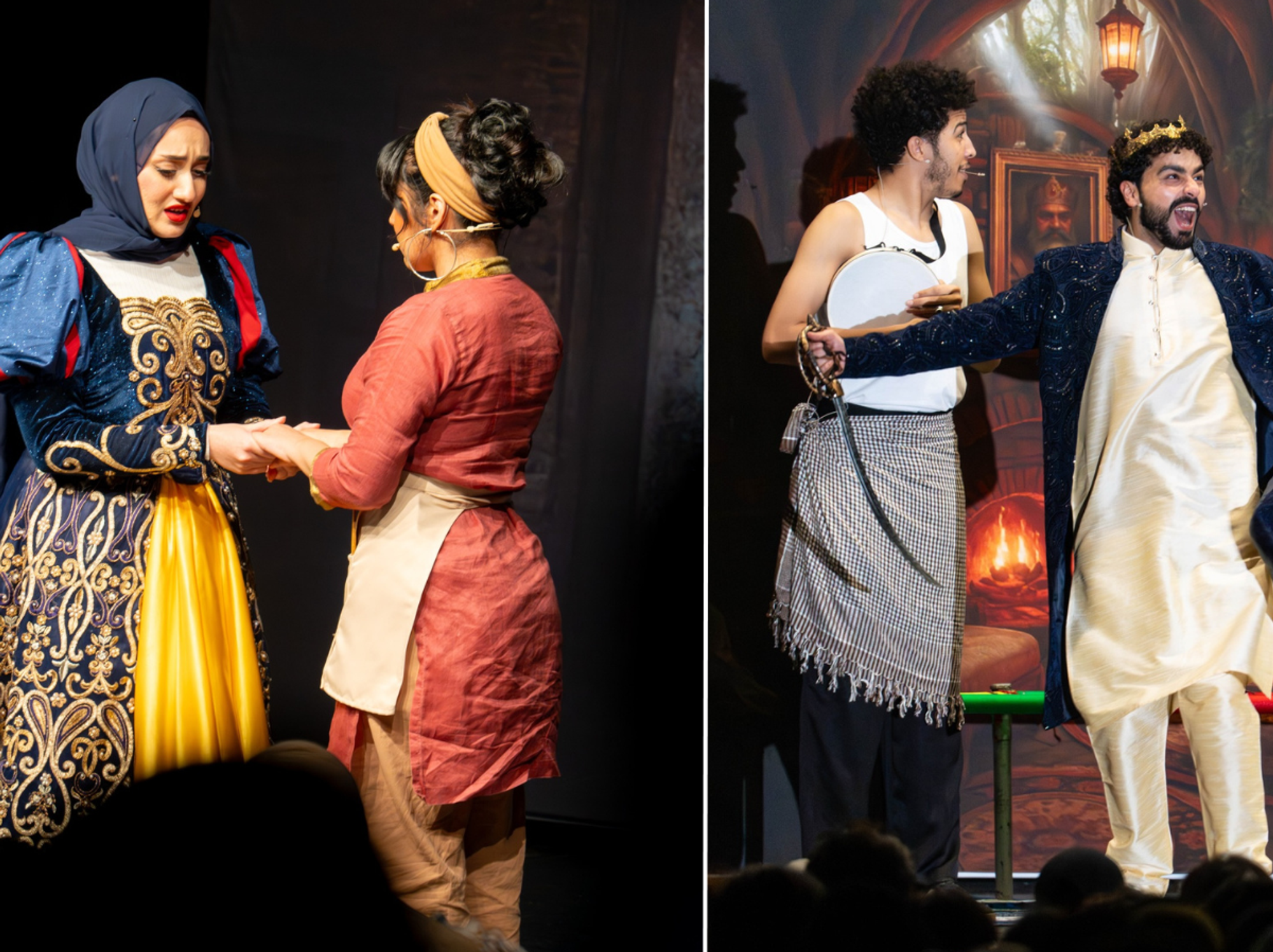 Muslim panto dubbed 'Nigel Farage's worst nightmare' returns for Christmas season as 'Snow Brown'...
