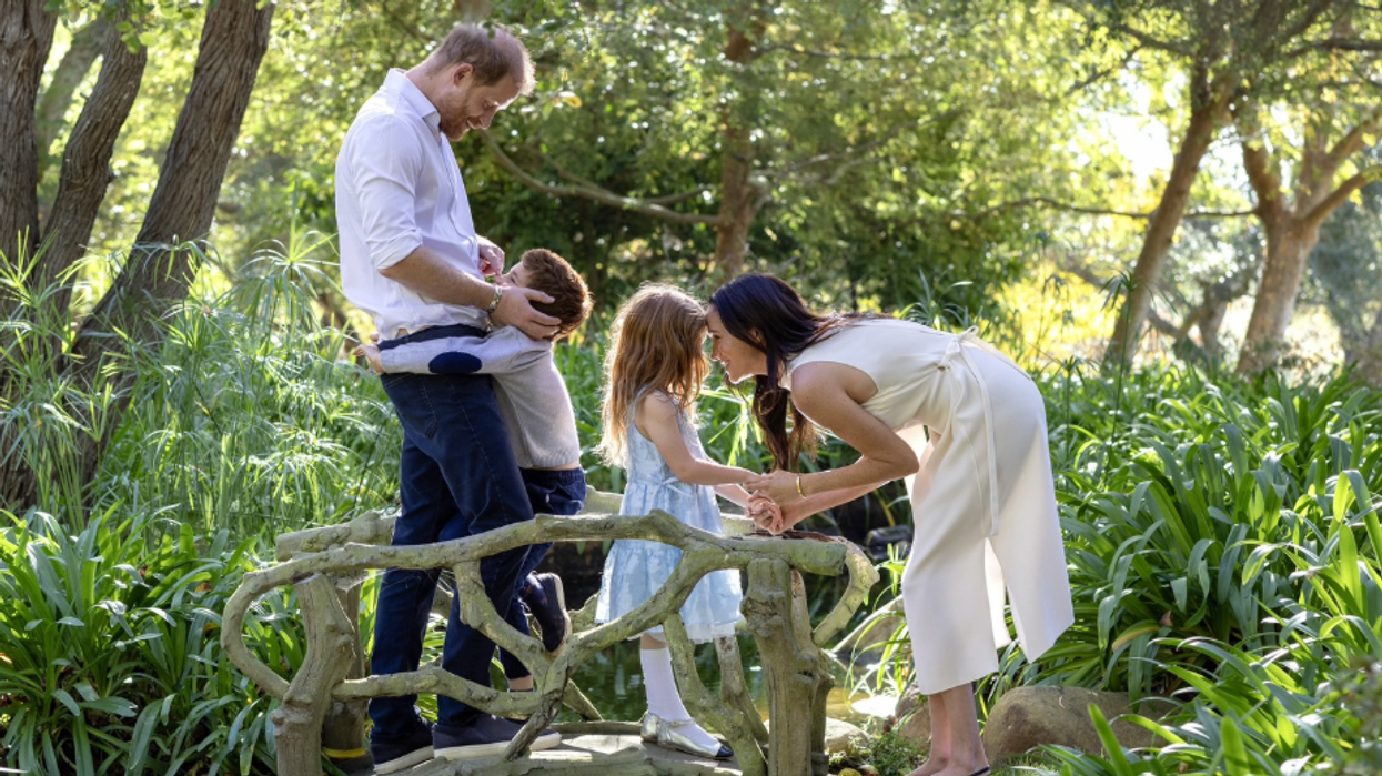 Meghan shares new photo of Archie and Lilibet as Sussexes issue their third Christmas card of the day