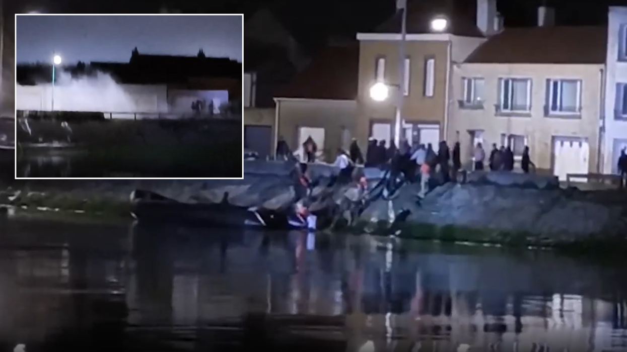Migrants clash with French police as hundreds cross Channel for second consecutive weekend
