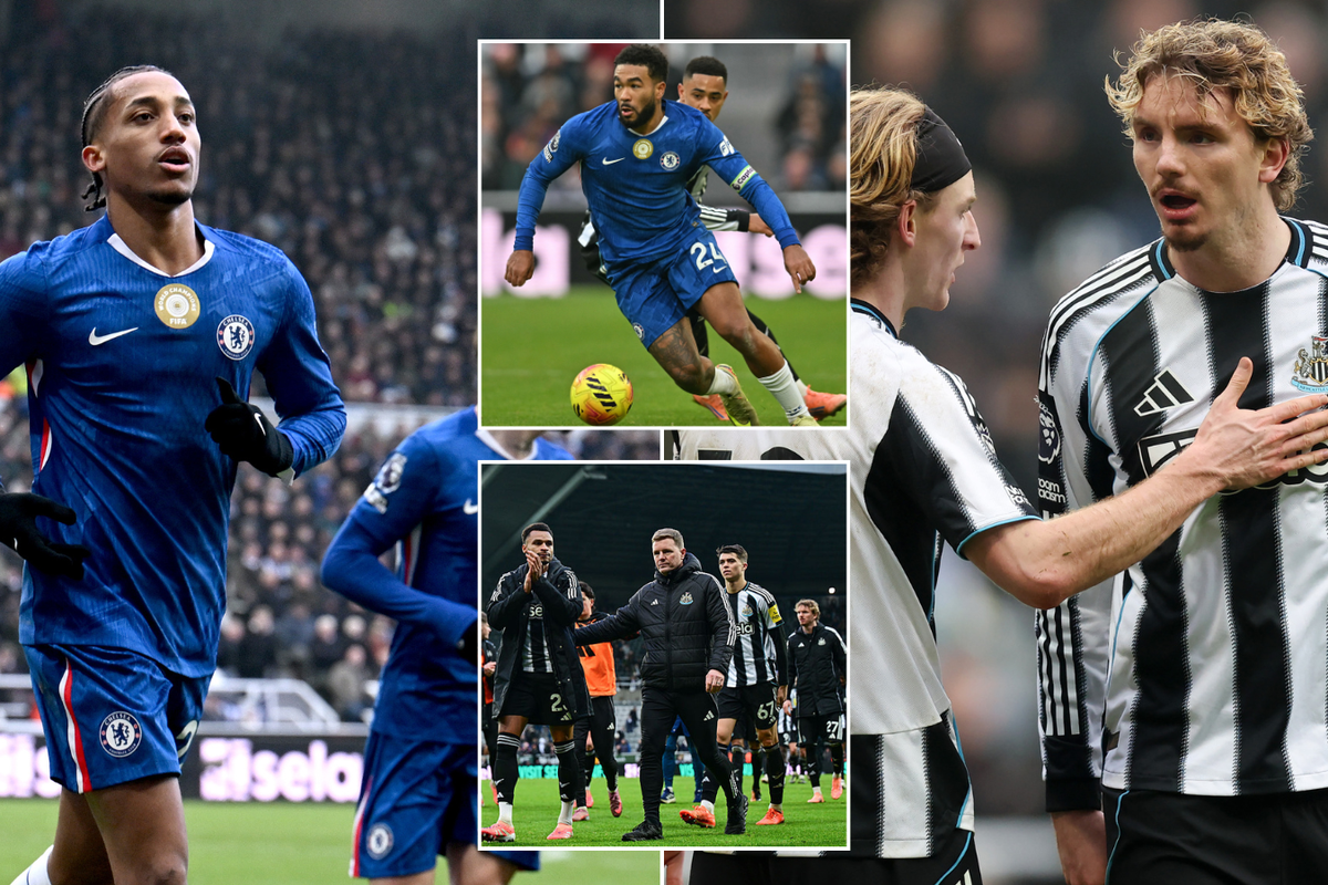 Newcastle bottle two-goal lead in Chelsea draw as Reece James leads stunning comeback with freekick finish