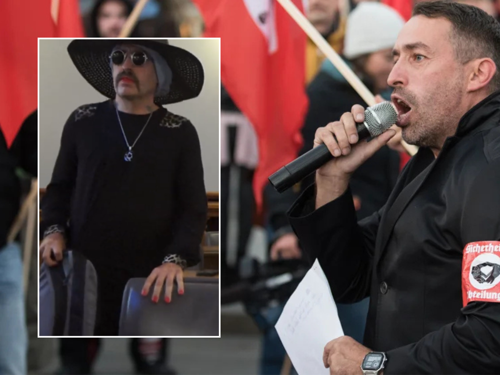 Transgender neo-Nazi applies to become non-binary while on the run from German authorities