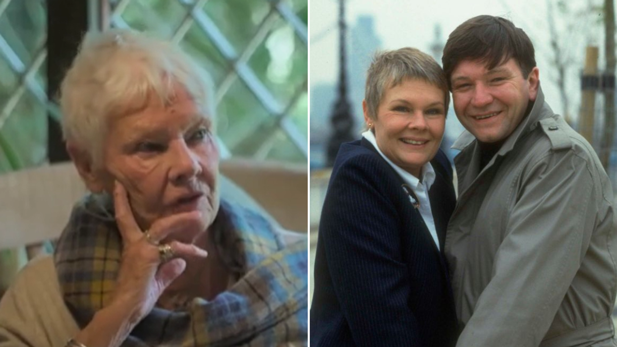 Dame Judi Dench holds back tears as she opens up on grief of losing her husband