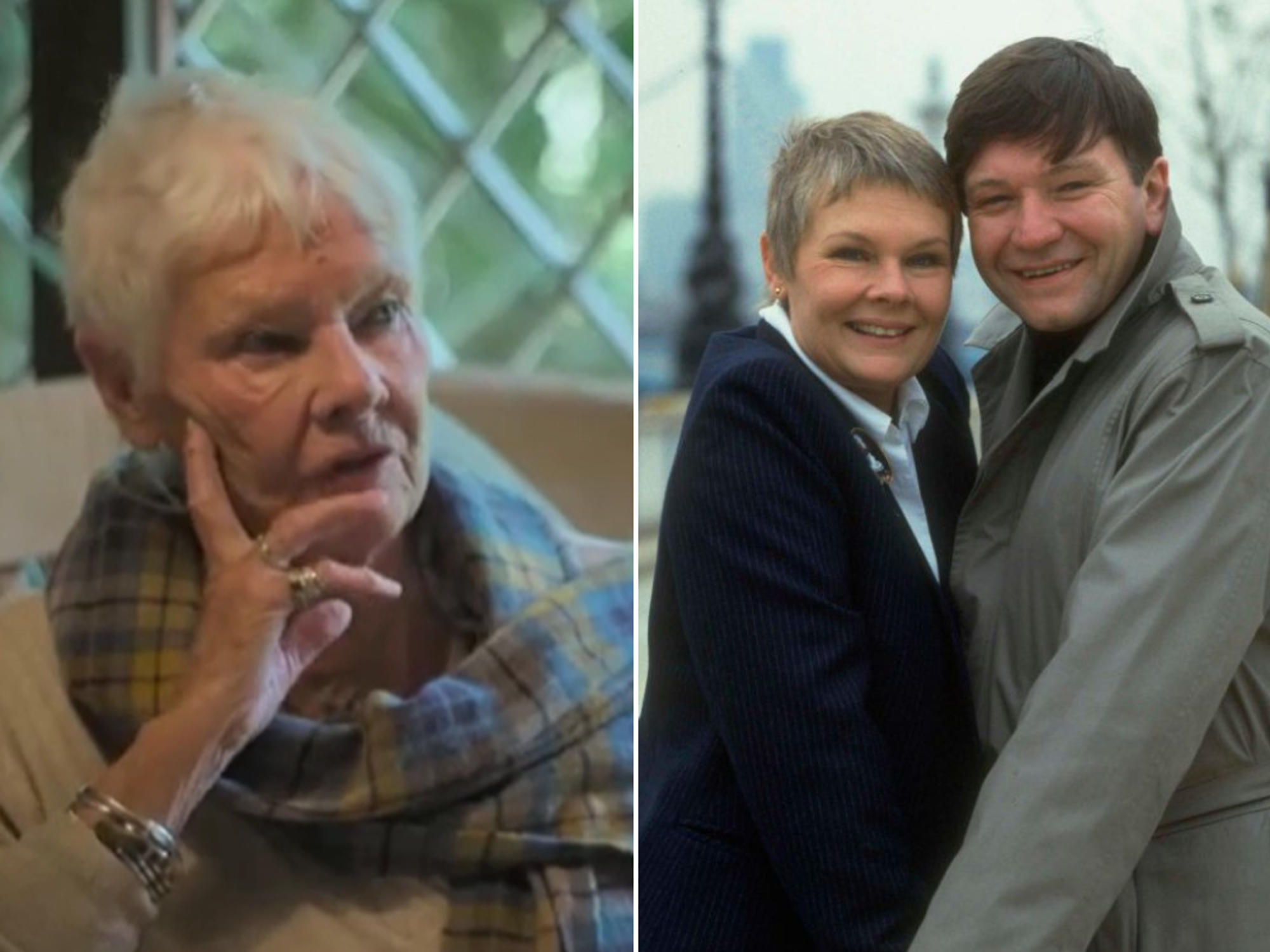 Dame Judi Dench holds back tears as she opens up on grief of losing her husband