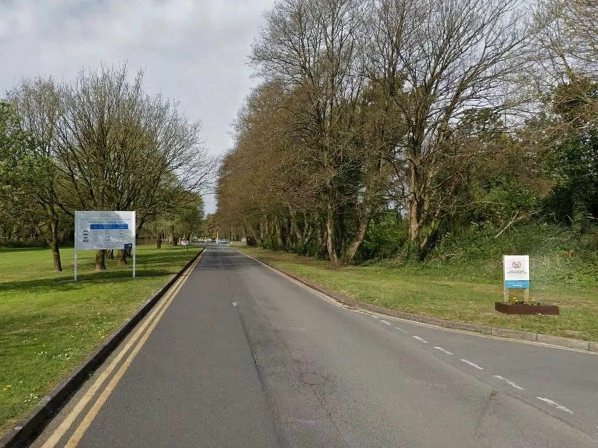 Two people rushed to hospital after toboggan crash at popular UK park