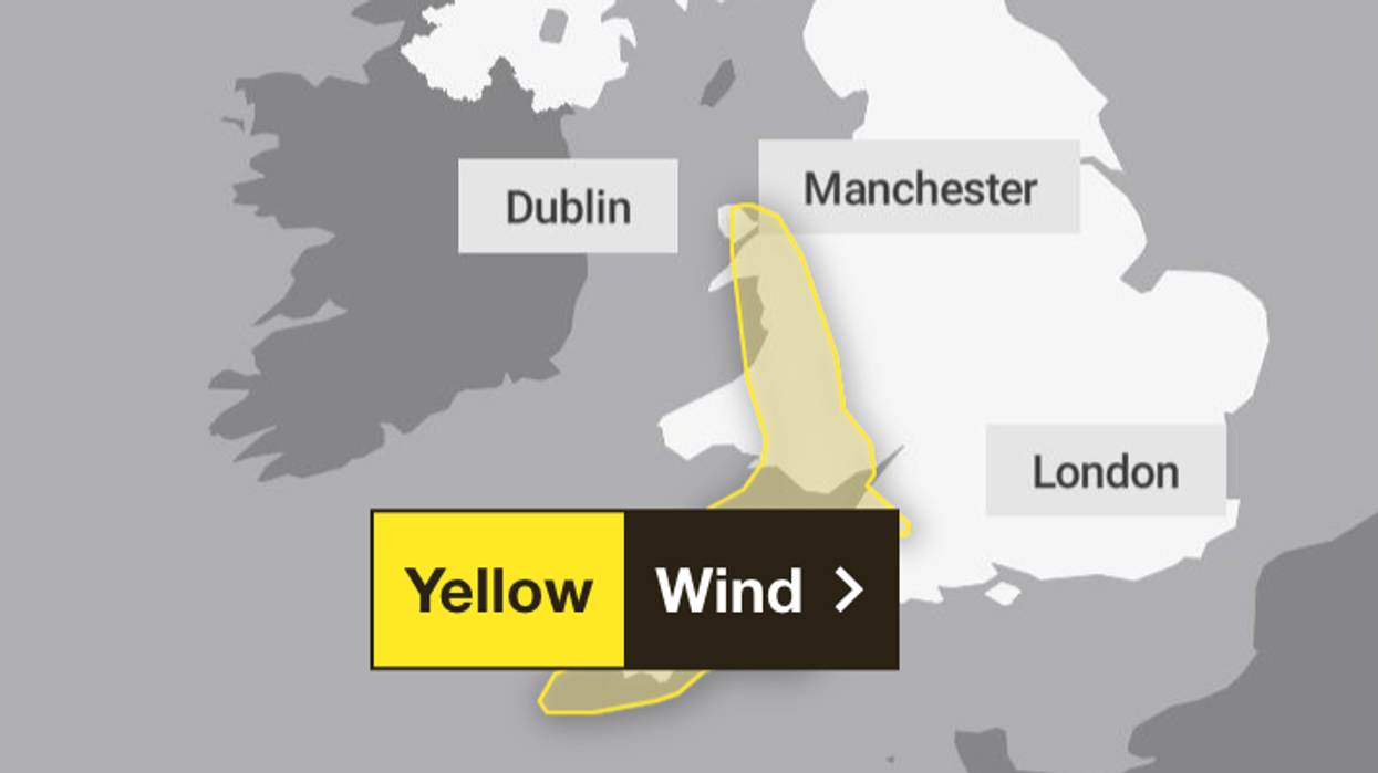 Met Office issue yellow wind warning as strong gusts to batter Britain on Christmas