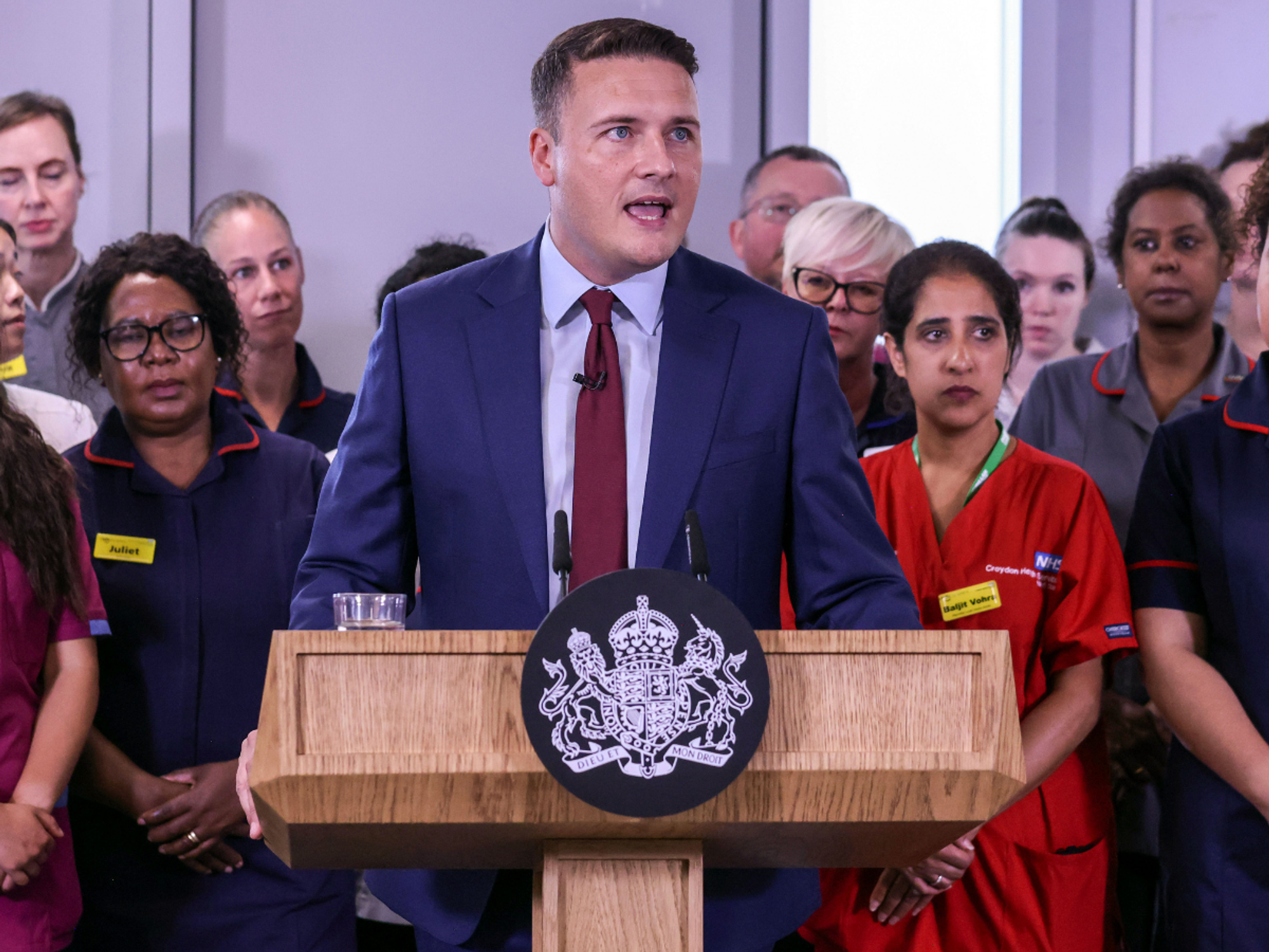 Record number of ‘incompetent’ NHS staff sacked as Wes Streeting vows ‘zero tolerance’ approach