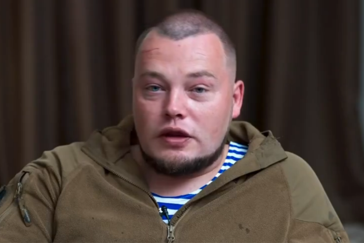 Russian neo-Nazi infamous for eating a puppy sent to teach children 'lesson in courage'