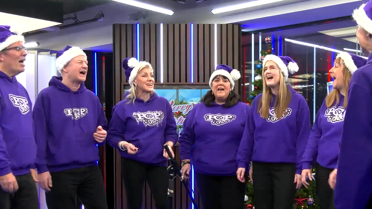 WATCH: Pop Choir sing festive classics on Christmas Day