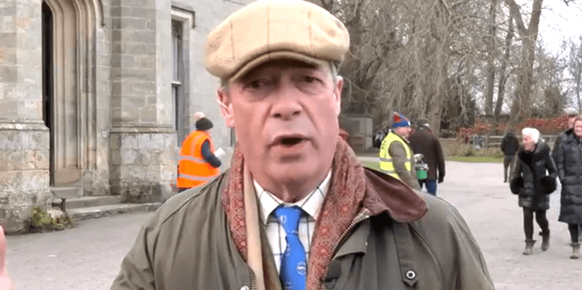 Nigel Farage brands Labour ‘authoritarian’ over threat to ban festive tradition Nigel Farage brands Labour ‘authoritarian’ over threat to ban festive tradition