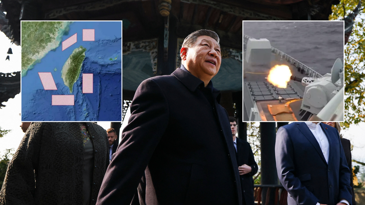 Chinese armed forces SURROUND Taiwan in chilling 'live-fire' war threat