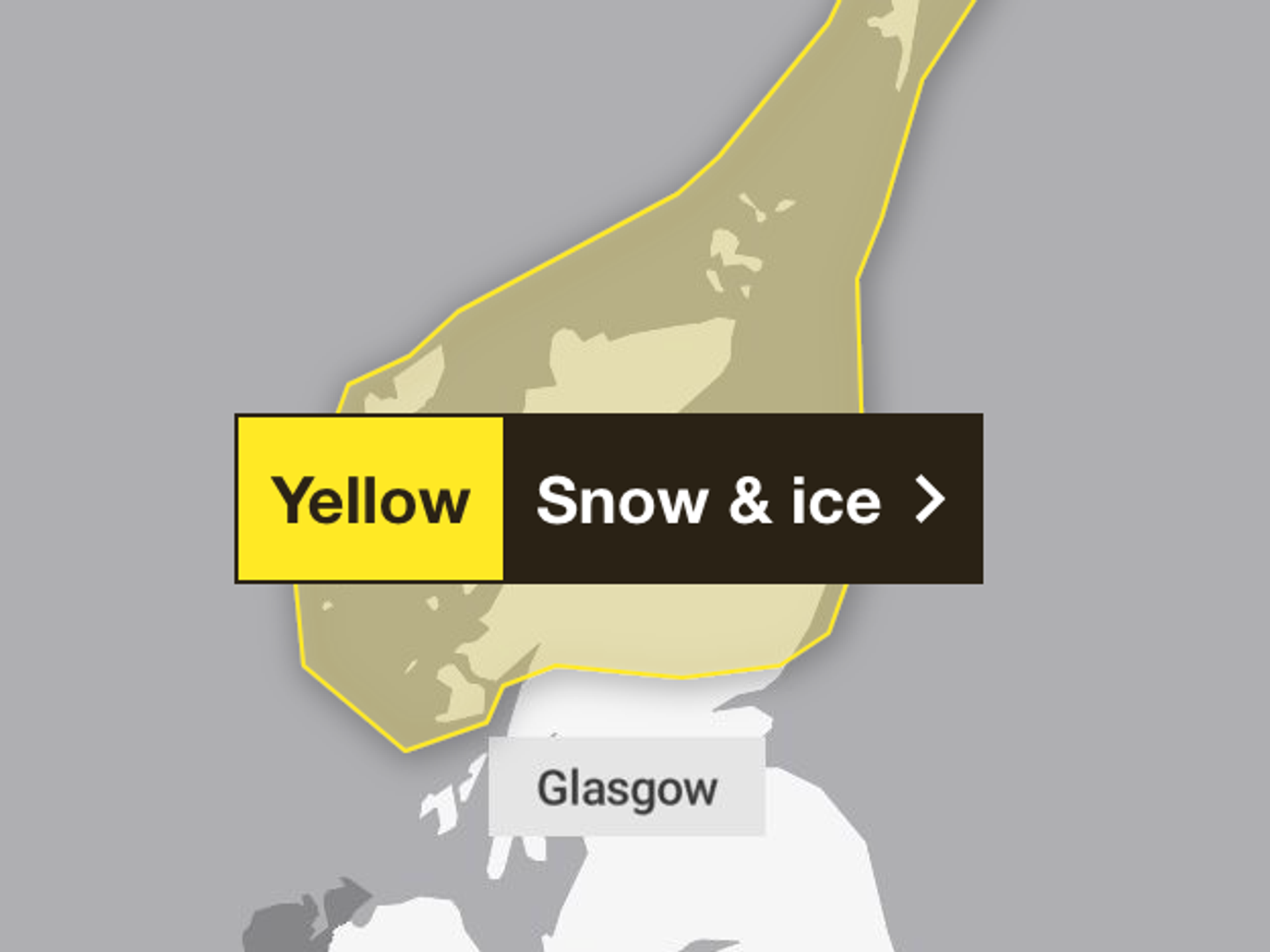 UK weather: Met Office issues yellow weather warning as 20cm of snow set to blanket Scotland