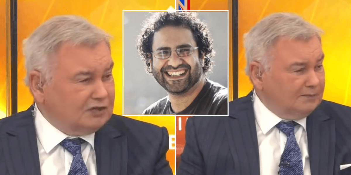 Eamonn Holmes shares blunt view on British-Egyptian activist Alaa Abdel Fattah: ‘Toss him out!’ Eamonn Holmes shares blunt view on British-Egyptian activist Alaa Abdel Fattah: ‘Toss him out!’