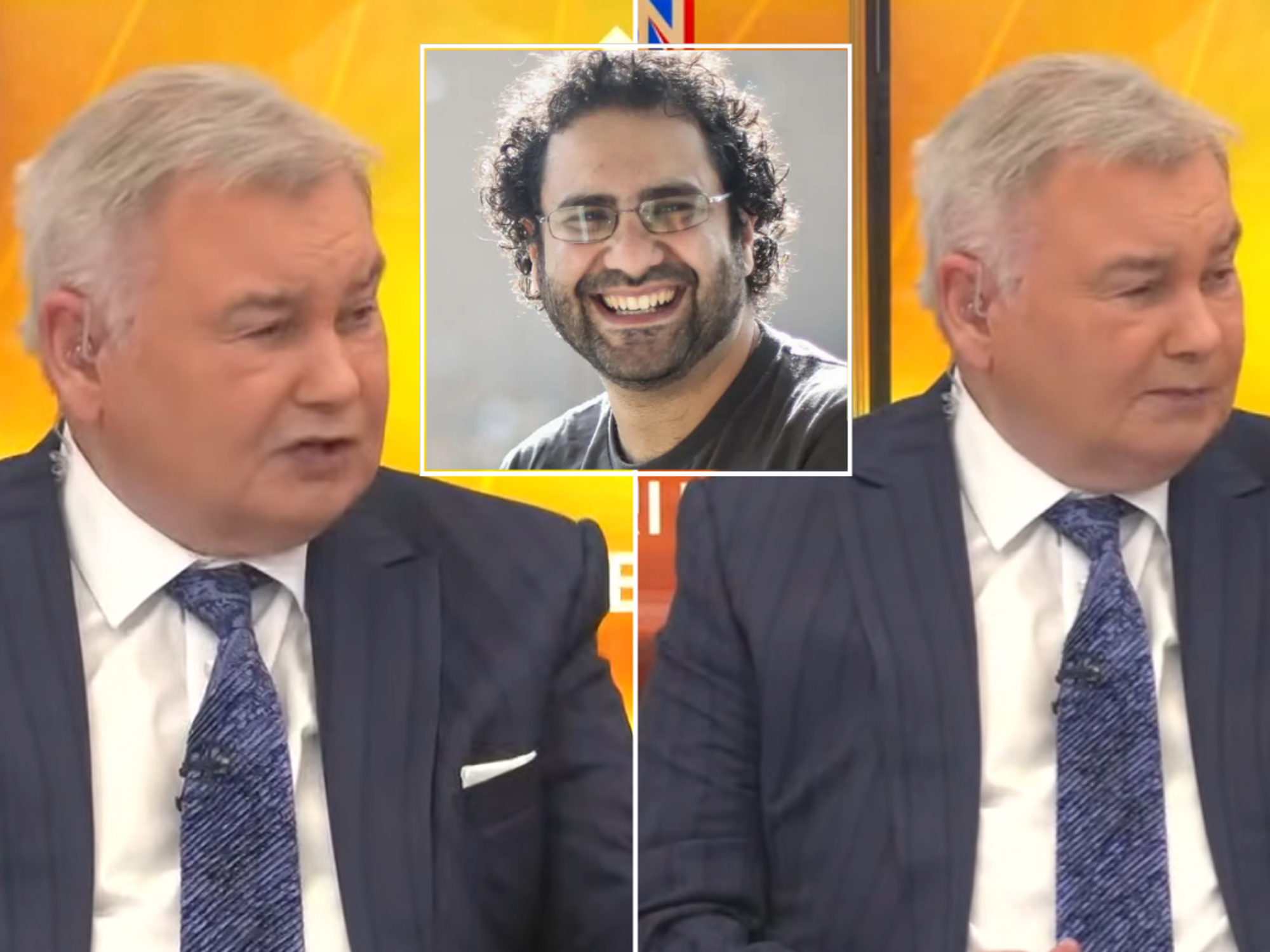 Eamonn Holmes revels true feelings on British-Egyptian activist Alaa Abdel Fattah: 'Toss him out!'