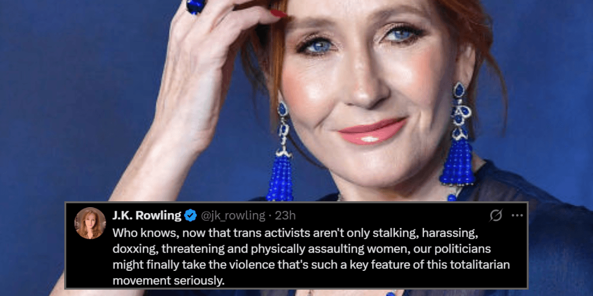 JK Rowling demands action after trans activist group threatens MPs and ministers JK Rowling demands action after trans activist group threatens MPs and ministers