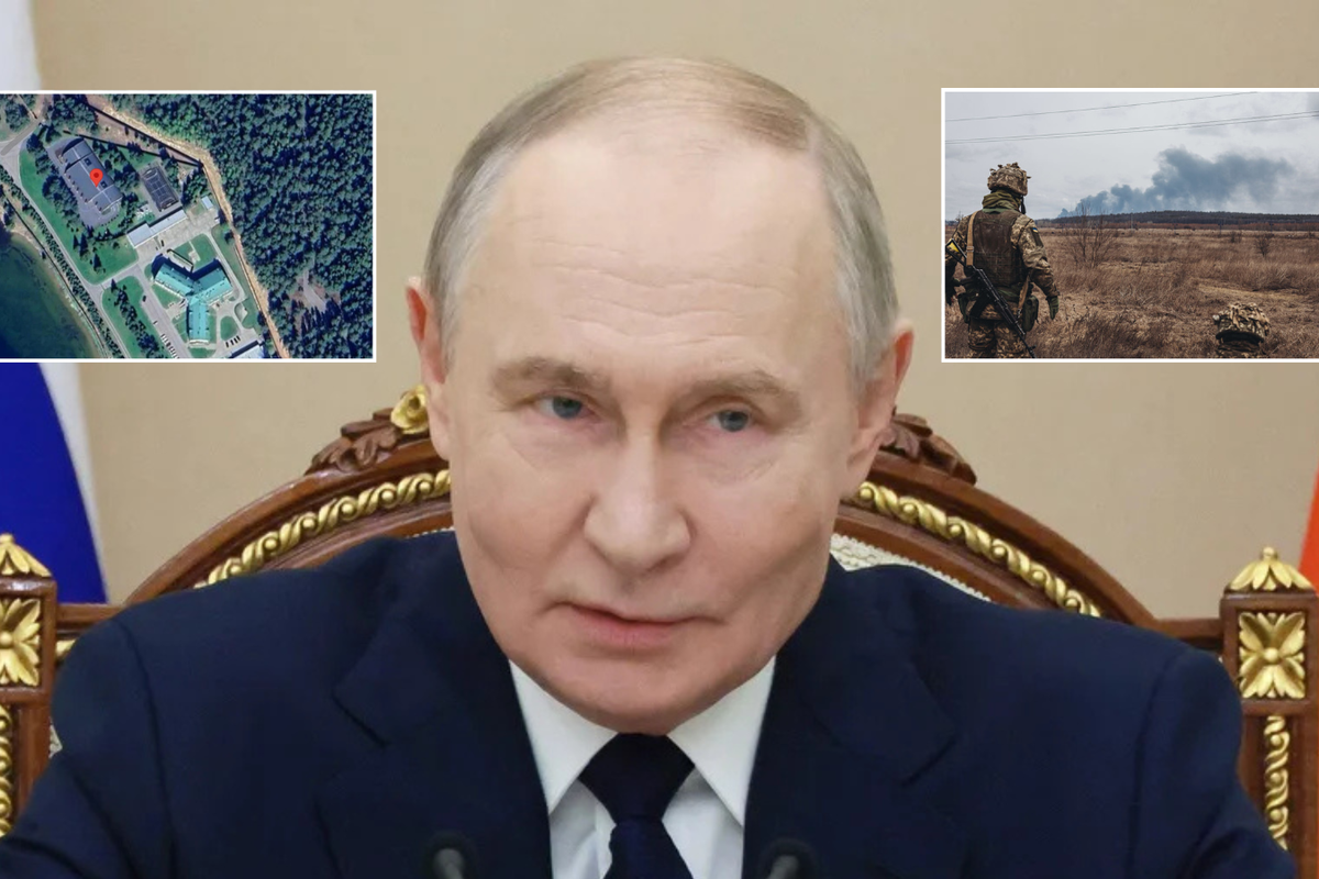 Vladimir Putin's official residence 'struck in drone strike' as Kremlin stooge blames Britain