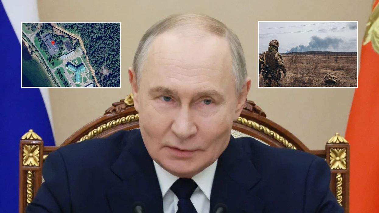 Vladimir Putin's official residence 'struck in drone strike' as Kremlin stooge blames Britain
