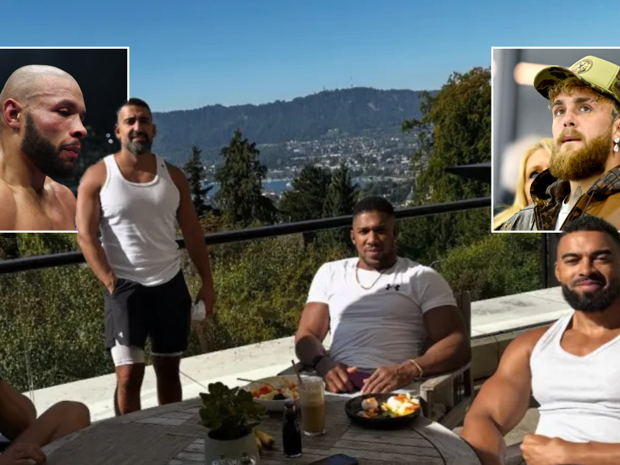 Jake Paul and Chris Eubank Jr lead tributes to victims of fatal crash which left Anthony Joshua i...