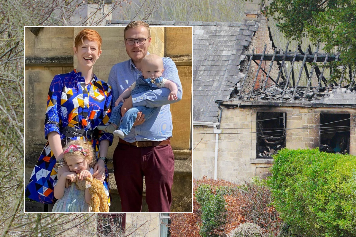 Mother and two children who died in Boxing Day fire are pictured - as hero father's attempt to save them revealed