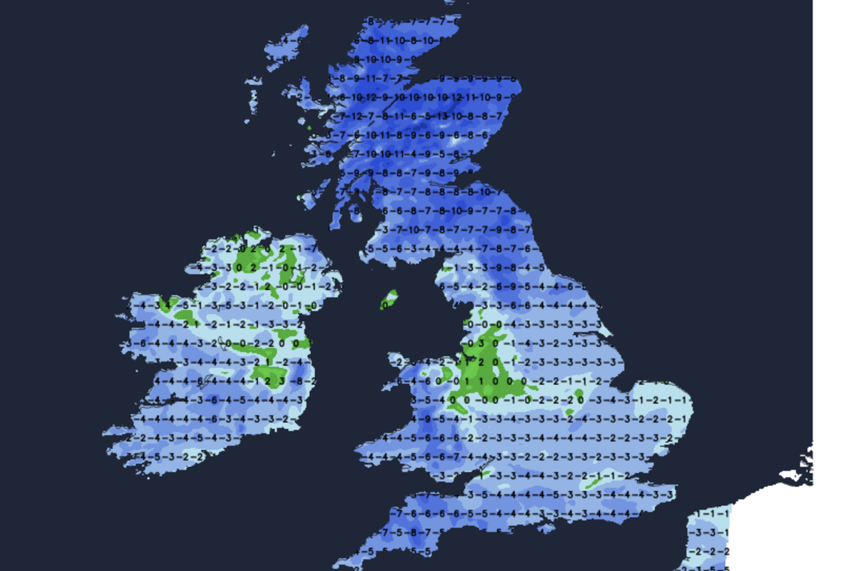 UK weather: Snow to batter parts of Britain as temperatures plunge to -12C in Scandinavian big freeze alert