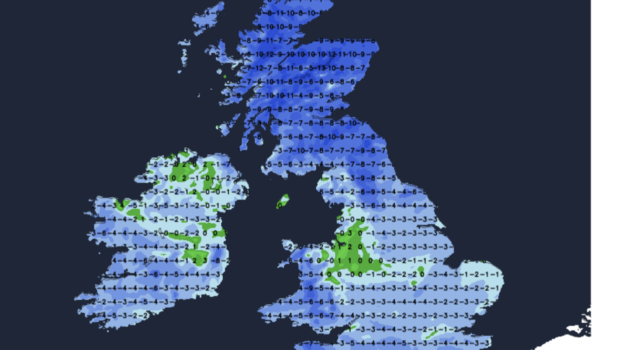 UK weather: Snow to batter parts of Britain as temperatures plunge to -12C in Scandinavian big fr...