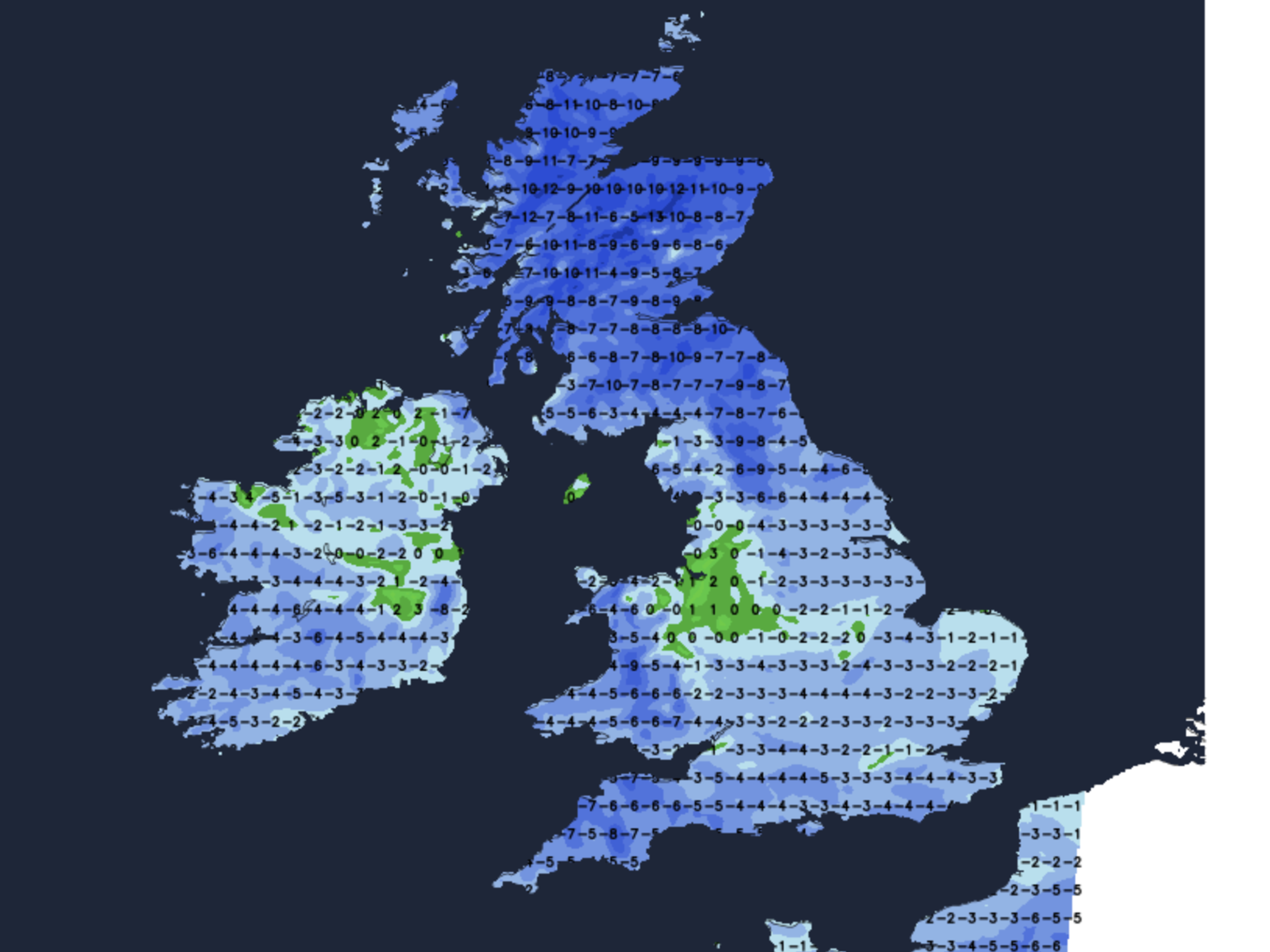 UK weather: Snow to batter parts of Britain as temperatures plunge to -12C in Scandinavian big fr...