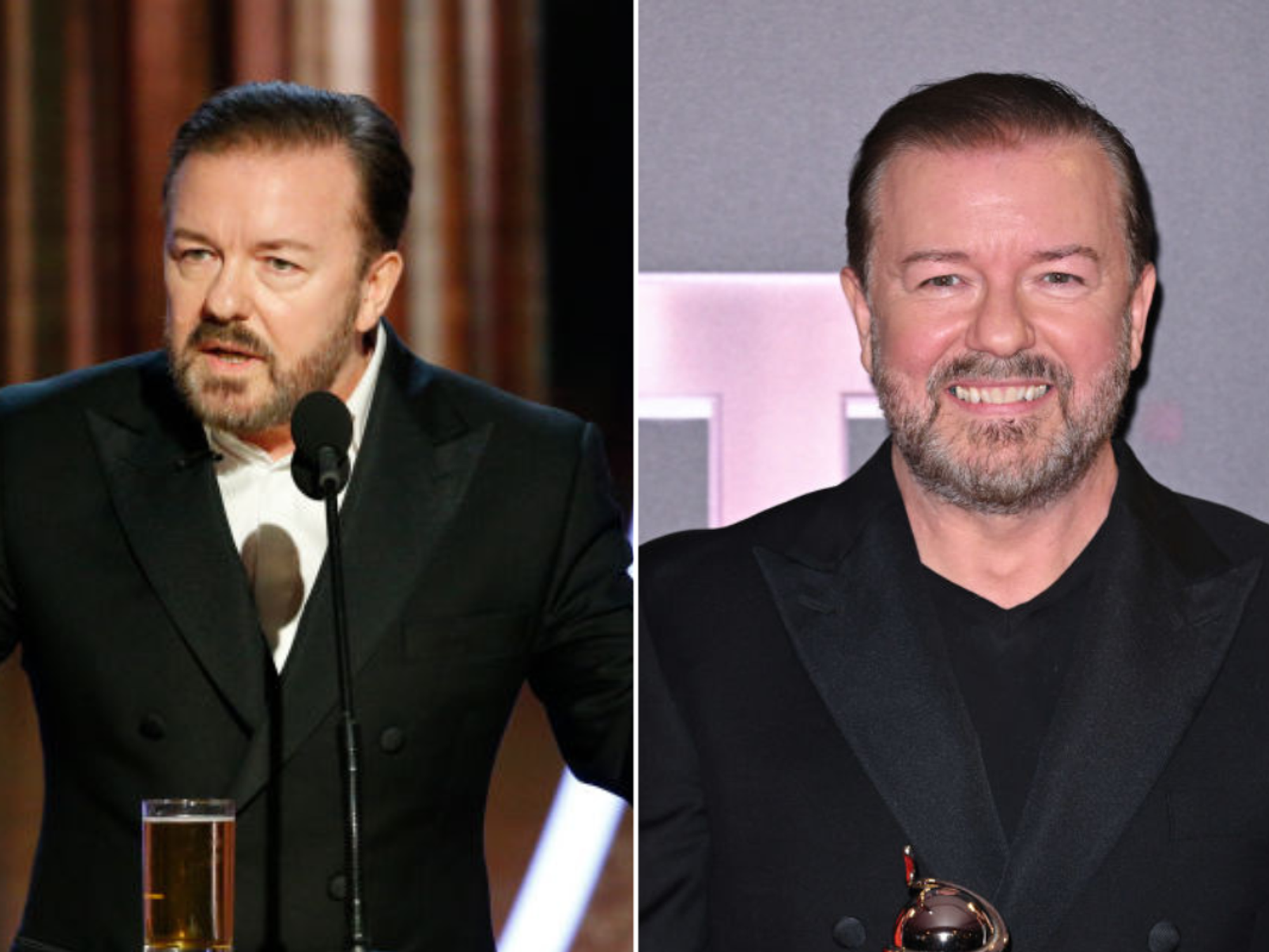 Ricky Gervais sparks culture war by claiming the working class are the only people comedians can ...