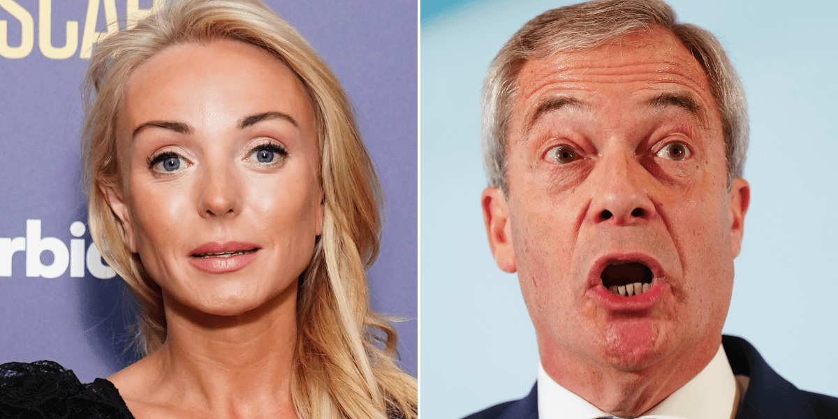 BBC Call the Midwife star Helen George sparks fury with ‘virtue-signalling’ Farage rant after claiming she’s ‘terrified’ of Reform UK leader BBC Call the Midwife star Helen George sparks fury with ‘virtue-signalling’ Farage rant after claiming she’s ‘terrified’ of Reform UK leader