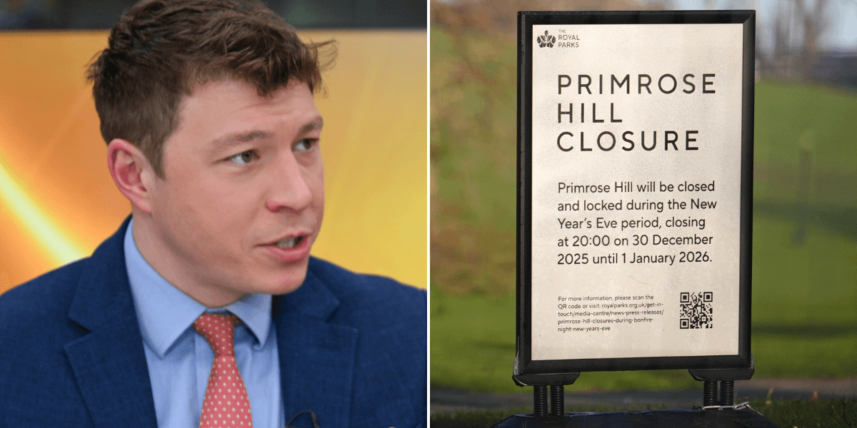 Patrick Christys fumes ‘we shouldn’t have to live like this’ as NYE hotspot sealed off by ‘grotesque’ barricades Patrick Christys fumes ‘we shouldn’t have to live like this’ as NYE hotspot sealed off by ‘grotesque’ barricades