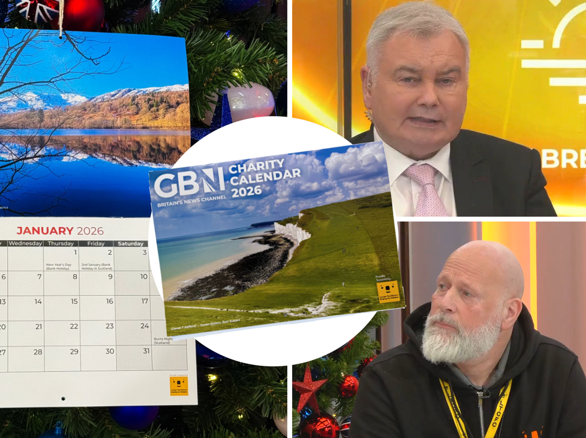 WATCH: GB News' first-ever Charity Calendar back in stock after selling out in under 24-hours