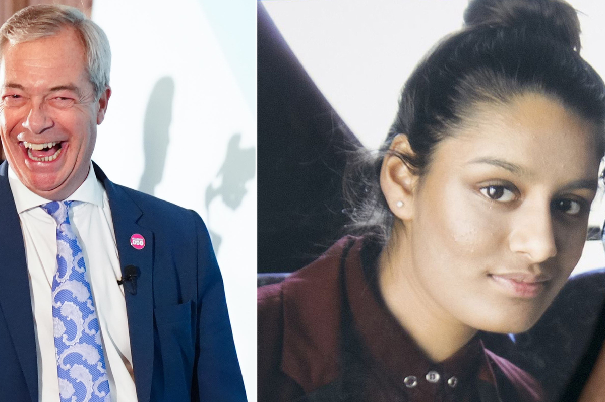 'Outrageous!' Nigel Farage blasts ECHR after Strasbourg judges challenge Isis bride's ban from Britain