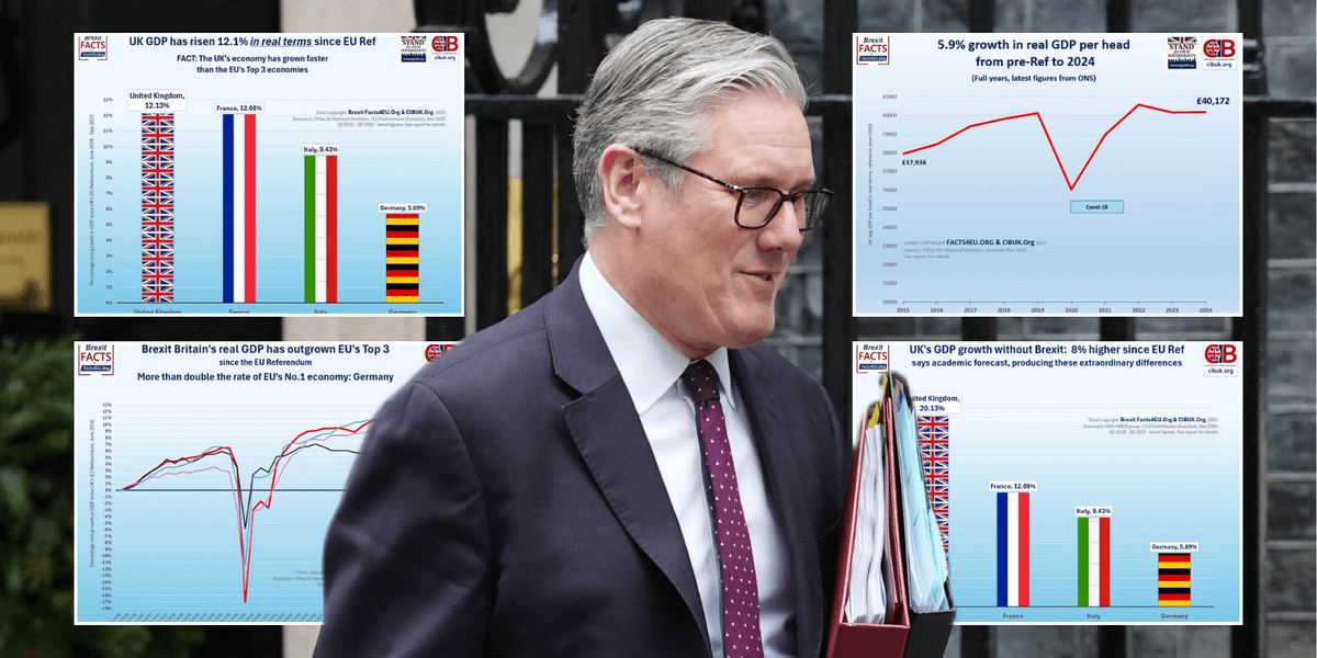 Brexit news: The four charts that explode the Rejoiner myth about Brexit Brexit news: The four charts that explode the Rejoiner myth about Brexit
