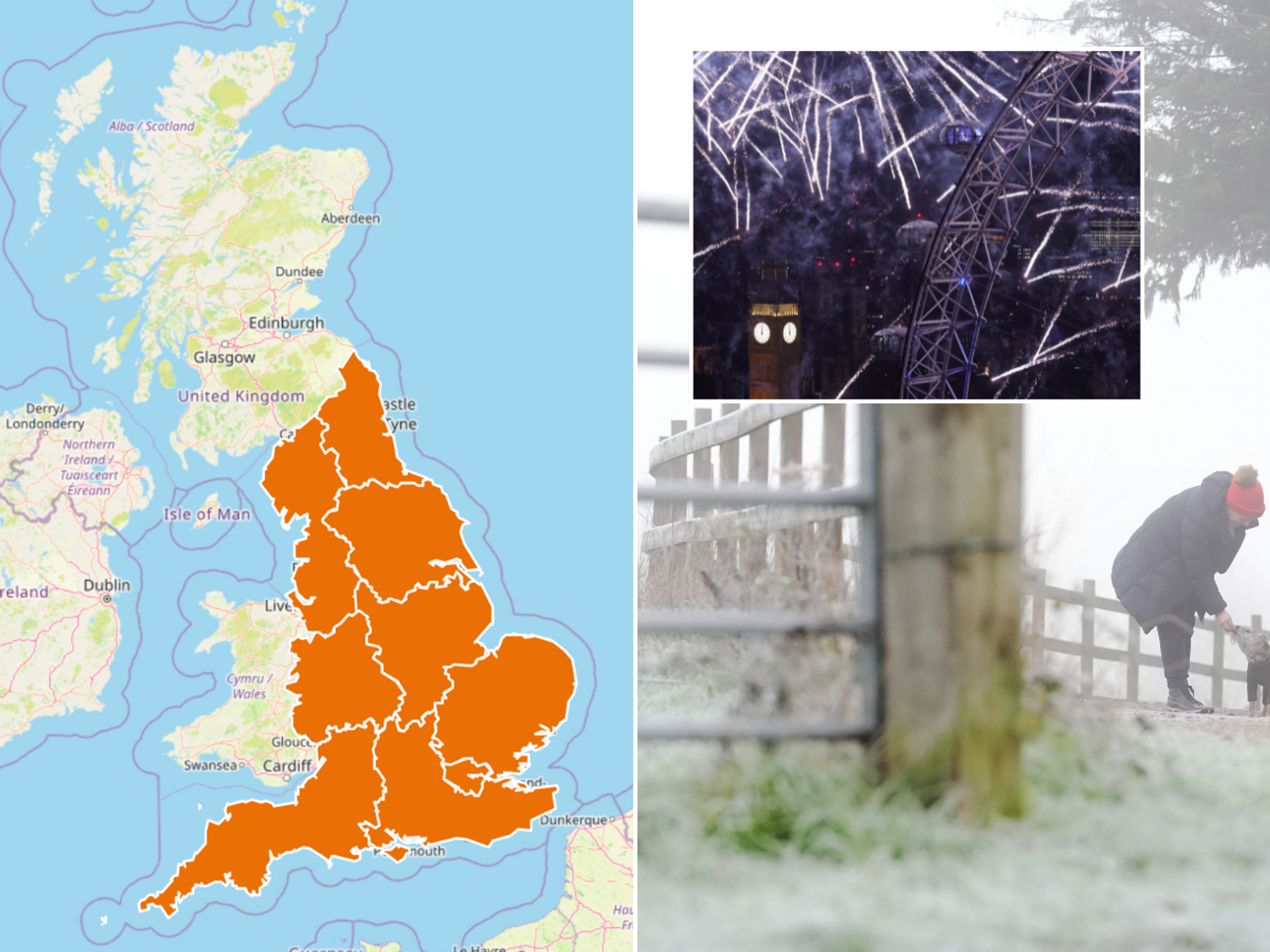 Rare amber cold health alert issued across ALL England as snow and ice warnings in force in 2026