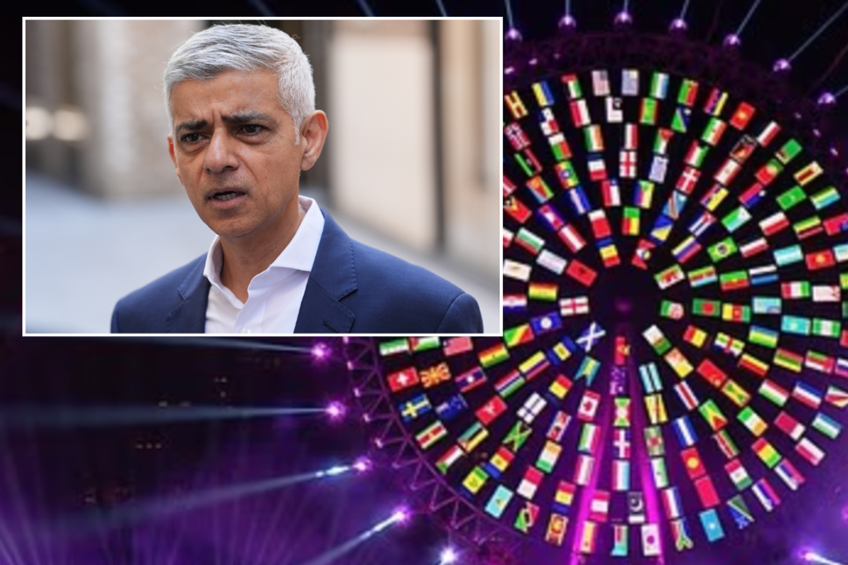 Sadiq Khan forced to defend New Year London fireworks after being accused online of REMOVING Star of David from Israeli flag
