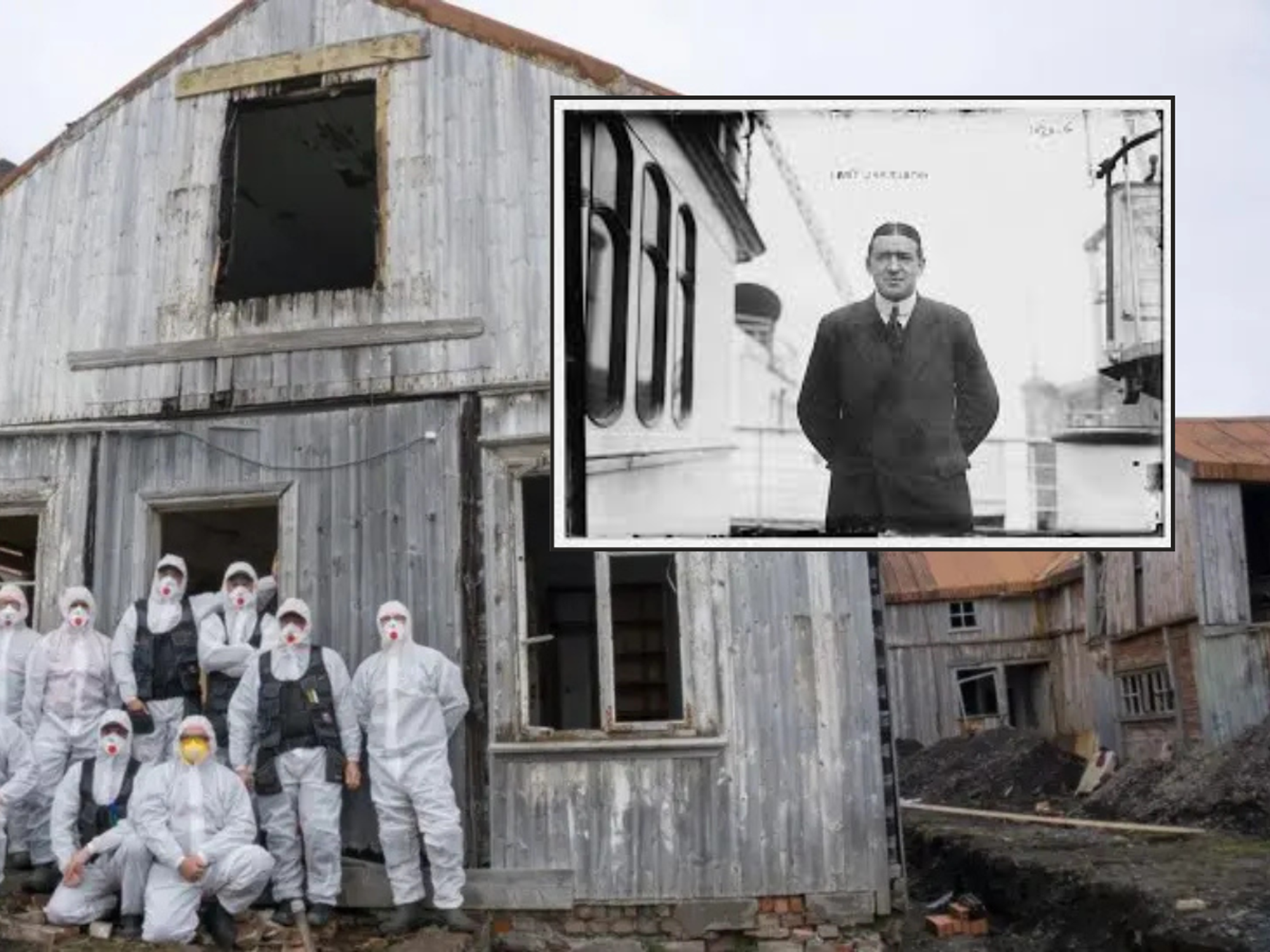 Race to save historic house where legendary British explorer planned Antarctic rescue mission