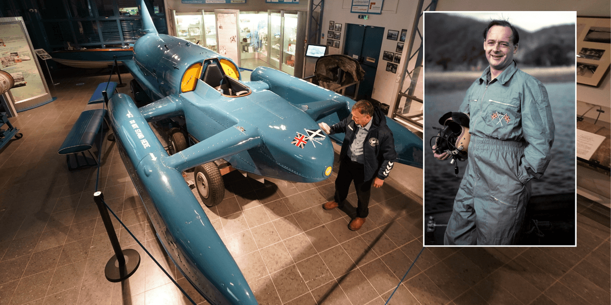 Iconic hydroplane RETURNS 60 years after fatal crash during record attempt Iconic hydroplane RETURNS 60 years after fatal crash during record attempt