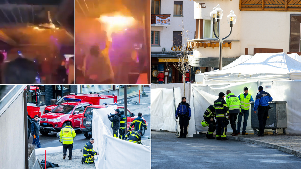 Parents in desperate search for missing children after Swiss bar tragedy - as new clip shows moment fire began