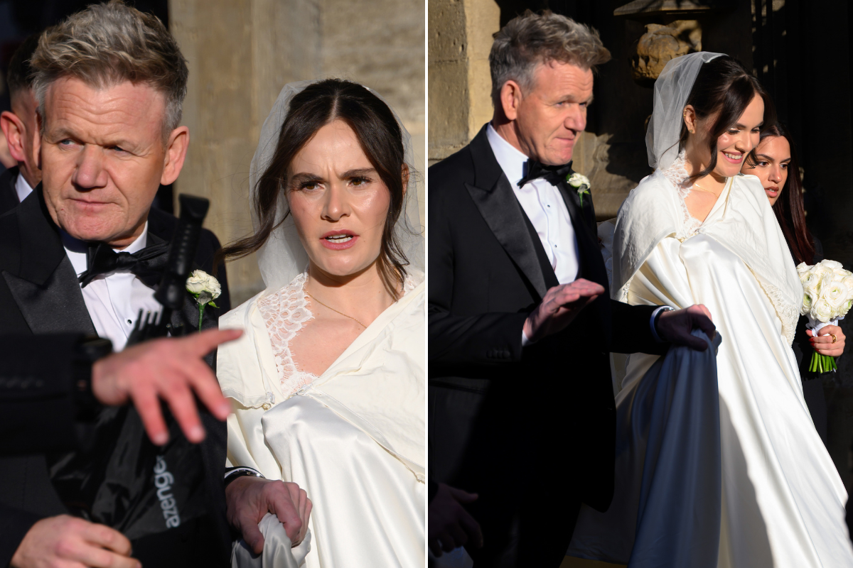 Holly Ramsay defends father Gordon's wedding day speech amid Peaty family feud as she speaks out on controversy